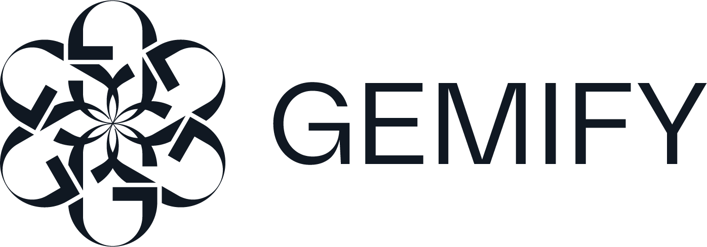 Gemify Black Main Logo