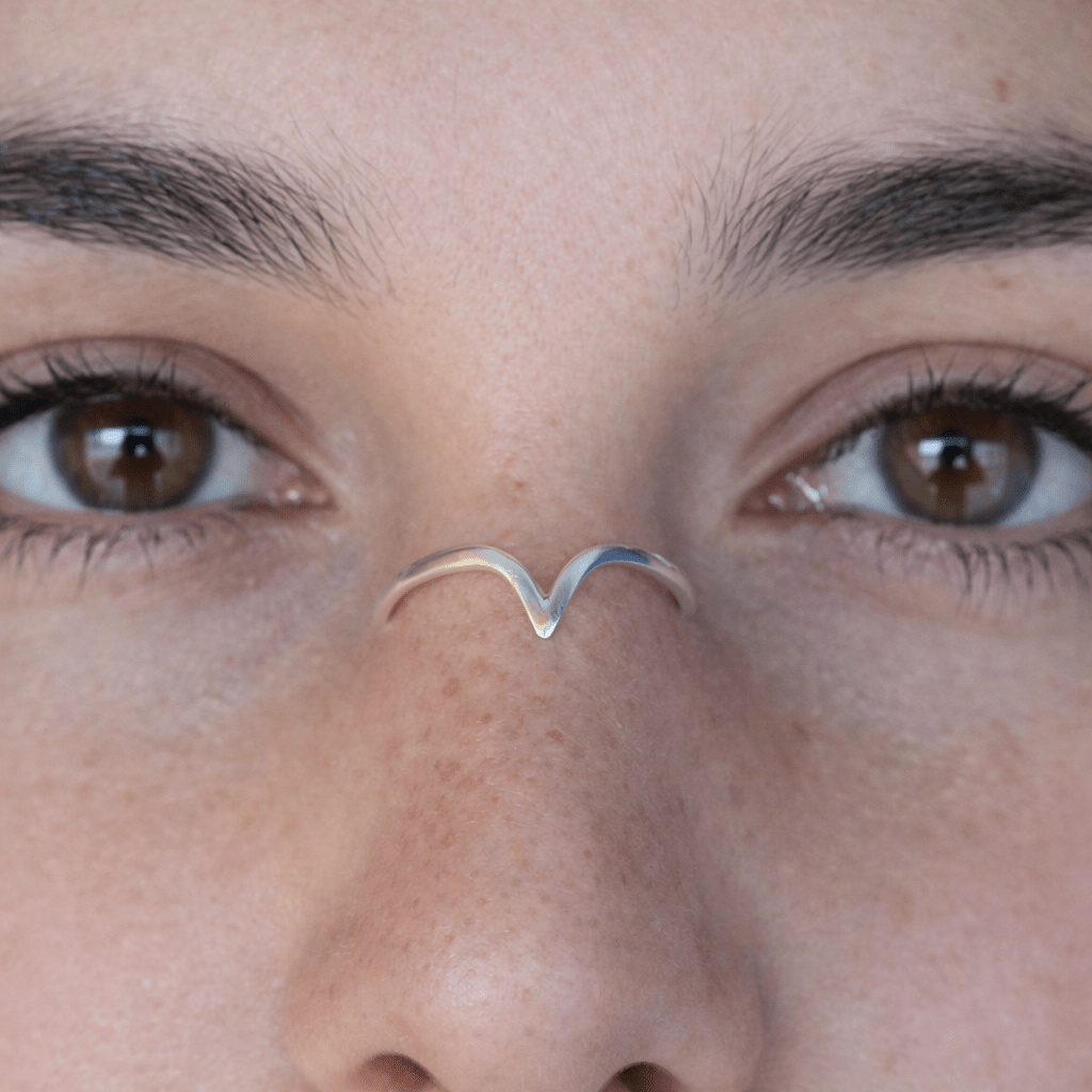 Gemify - Infinity Silver Nose Ring – High - Polish Handmade Design - Jewelry - Gemify